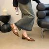 Retro Style Women Mary Jane Shoes New Fashion Pointed Toe Thick Heel Ladies Single Shoes Comfortate Office Pumps Footwear