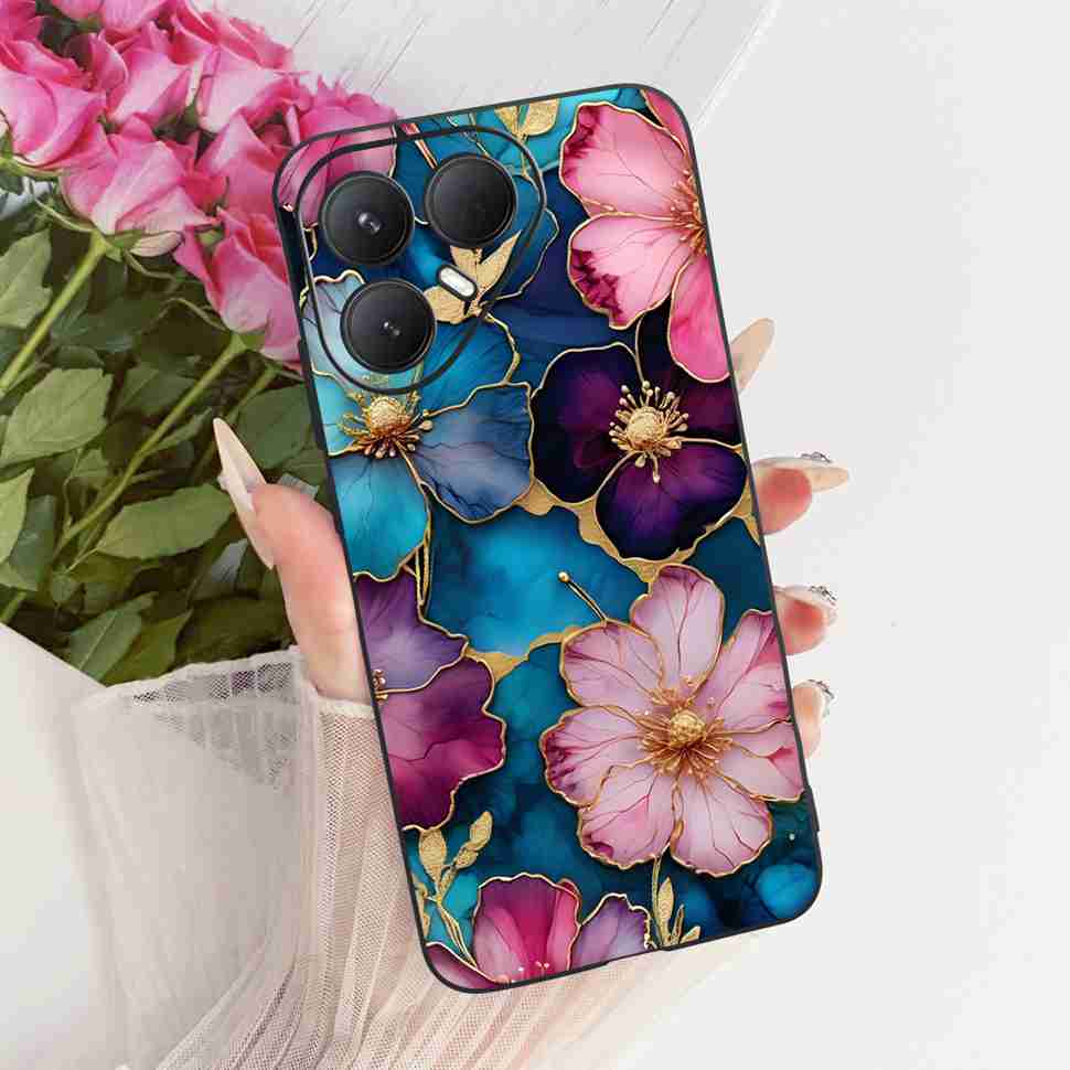 For Tecno Pova 7 Ultra 5G LJ9 Case Cartoon Cat Tiger Silicone TPU Black Cover For Tecno Pova 7Ultra 5G 6.67" Phone Cases Fundas