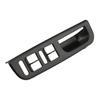 2PCS Set Car Master Window Switch Control Panel Trim Bezel Black For VW Jetta Passat Golf MK4 1999 2000 2001 2002 2003 2004