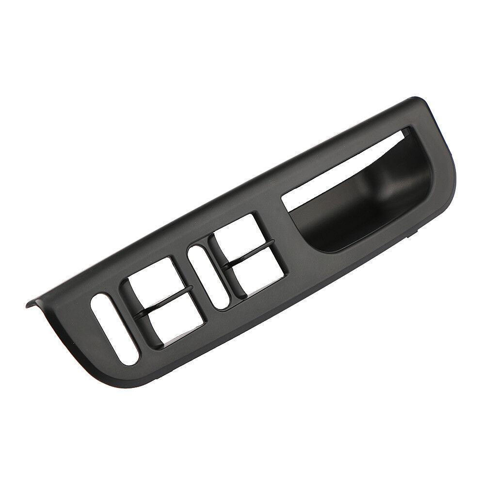 2PCS Set Car Master Window Switch Control Panel Trim Bezel Black For VW Jetta Passat Golf MK4 1999 2000 2001 2002 2003 2004