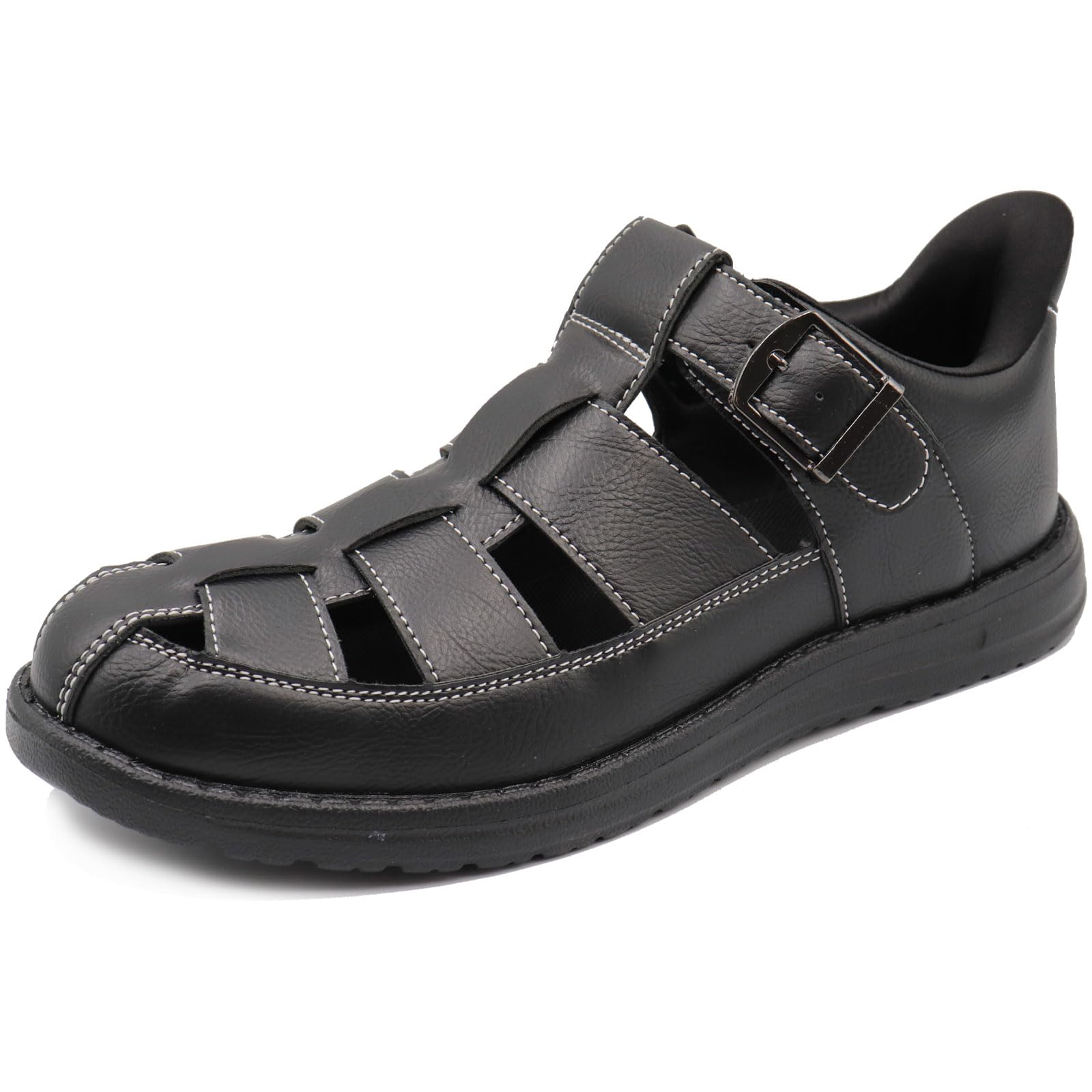 

DJ Honda Turtle Sandals Size Easy to Wear Men s DJ348, Black, 25.5cm, чёрный