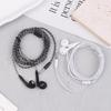 2M/3M Cable Length Wired Earphones In Ear Monitor Music Game Earbuds Headphone 3.5Mm Heavy Bass Headset