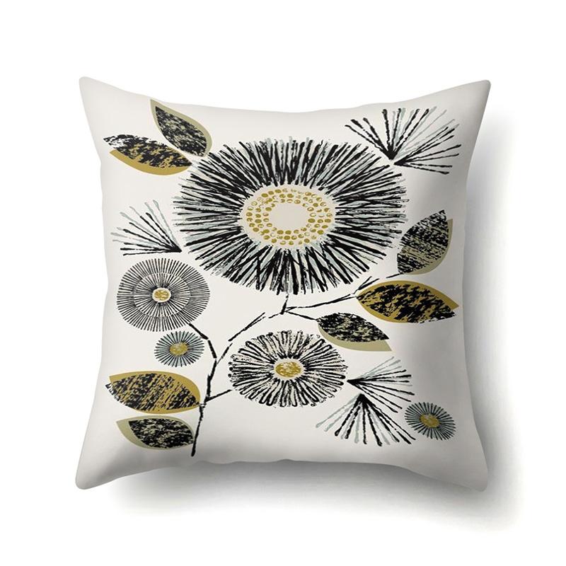 Polyester Pillowcase Automobile Decoration Home Printed Pillowcase