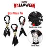 Adults Kids Halloween Pirate Skull Neckties Makeup Costumes Decor Dress Up Props