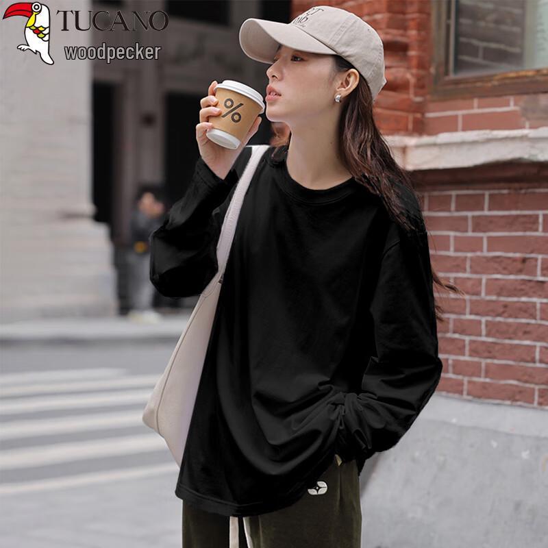 Woodpecker Women s Cotton Long Sleeve T-Shirt M