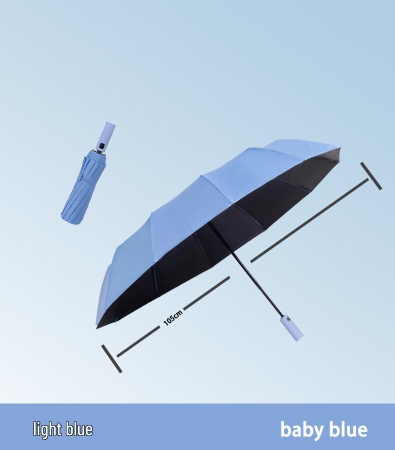 Dámský extra velký automatický deštník - Anti-UV, ochrana proti slunci do deště i do slunce