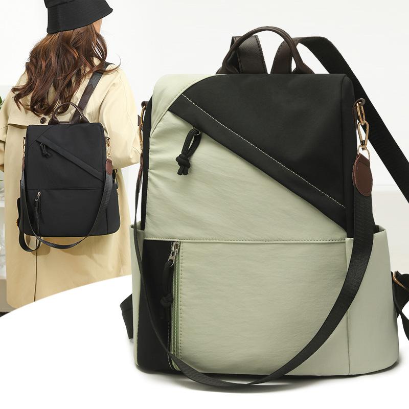 Schoolbag New Fashion Backpack Women's Casual Lightweight Anti-theft Women's Backpack Simple Large-capacity Outdoor Travel Bag