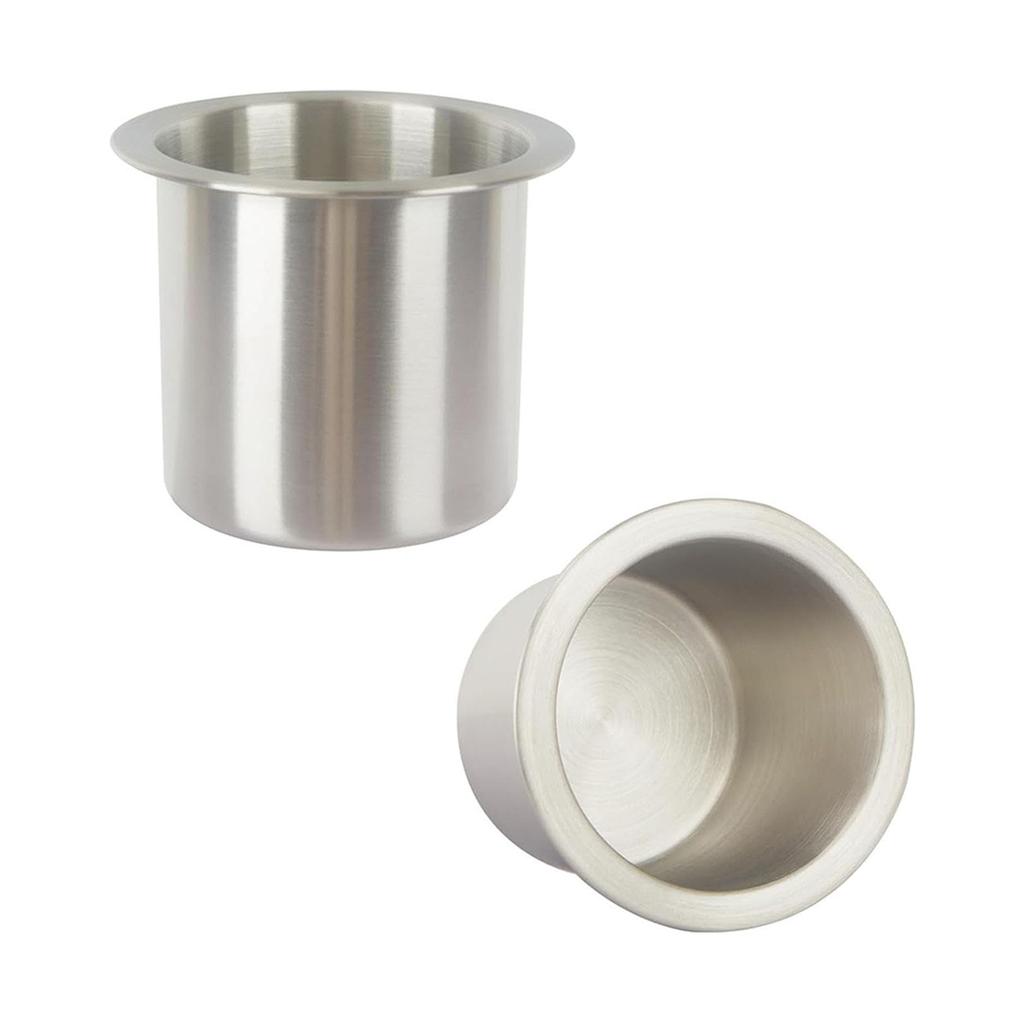 304 Stainless Steel Universal Cup Holder for RV Van Sofa Car Modification Upgrade Accessory Sturdy Mounting Bracket