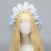 Jk Ruffled Hairband Sweet Anime Maid Cosplay Headdress Creative Lolita Lace Headband  Daily