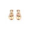 Earrings - LUXENTER - Sheeda - 18k Gold Plated - Diameter 65 Mm - Coral