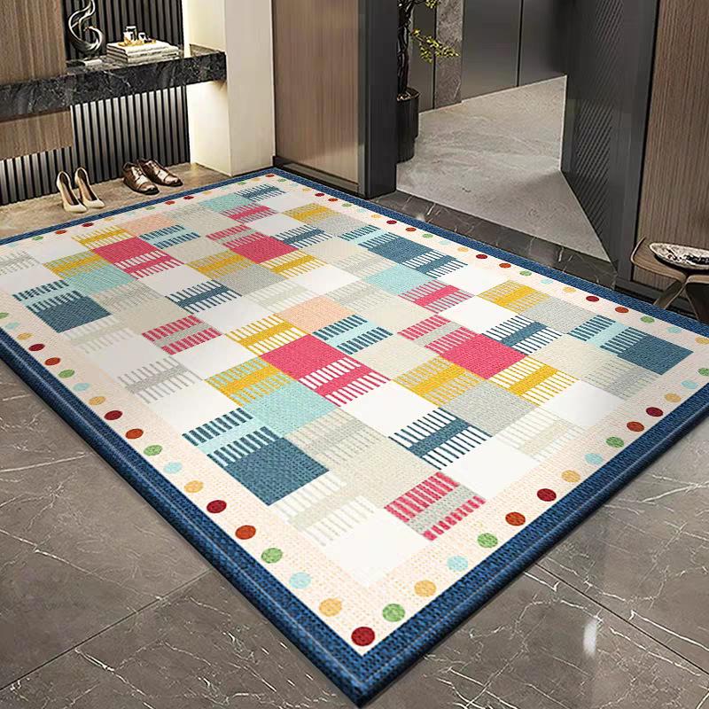 

Light Luxury Belgian Velvet Entryway Floor Mat - Non-Slip & Dirt-Resistant 60x90 cm