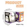 Ghost Squishy Toy, Slow Rising Stress Relief Fidget Toy, Soft Squeeze Sensory Toy for Kids and Adults, Cute Halloween Party Gift