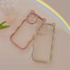 Premium Electroplated Cat Ear Anti-Drop Phone Case for iPhone 17 Pro Max, Compatible with iPhone 14-16
