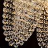 Lámpara de Araña de Cristal Cromado de Lujo Lámparas de Techo Led para Villa Sala de Estar Comedor Dormitorio Decoración del Hogar Posmoderna