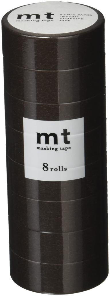 Kamoi Kakoshi Mt Masking 8 15mm Wide X 203 Cocoa MT08P203R Tape, Pack, 7m,