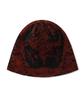 NOT4NERD Veiled Currency Jacquard Beanie - Red