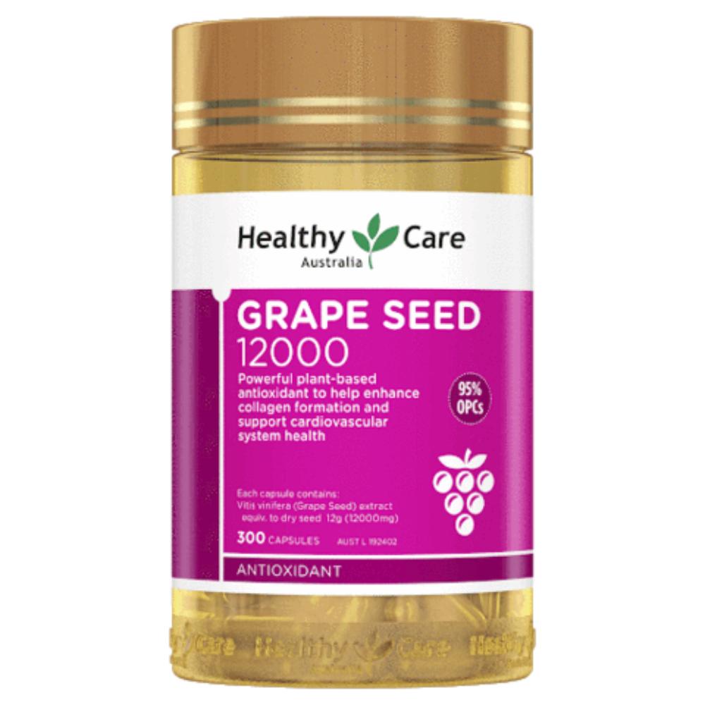 Healthy Care Grape Seed 12,000mg 300caps