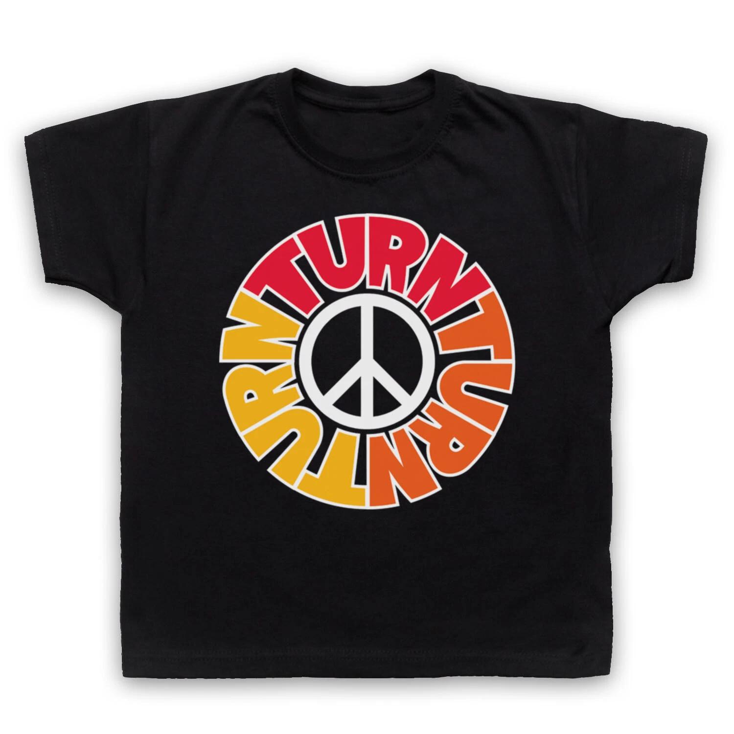 THE BYRDS UNOFFICIAL TURN TURN TURN SEASONS ROCK BAND KIDS CHILDS T-shirt 110