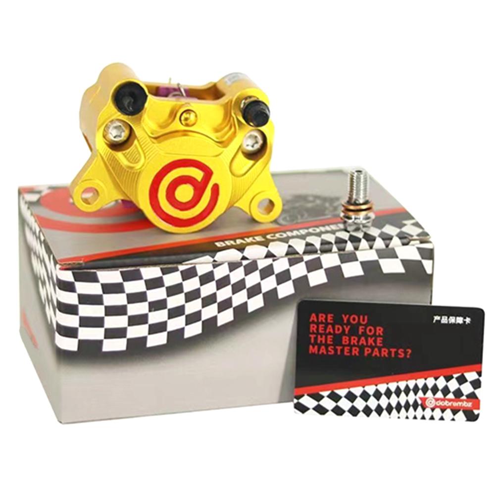 Universal Motorcycle 84mm CNC Aluminum 32mm*2Piston Brake Disc Caliper For Honda Suzuki Yamaha RSZ JOG NIU Scooter Dirt Pit Bike