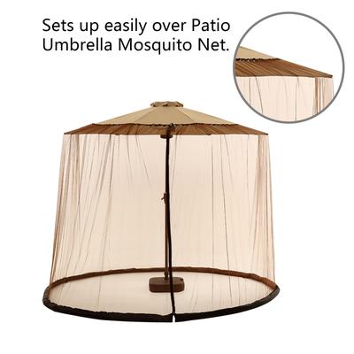 Umbrella Mosquito Net, Outdoor Courtyard Mosquito Control, Water Pipe, Weighted Sunshade, Umbrella Net Cover, Table Use, Umbrella Mosquito Net Cover