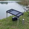 Folding Camping Table Foldable Adjustable Compartmented Outdoor