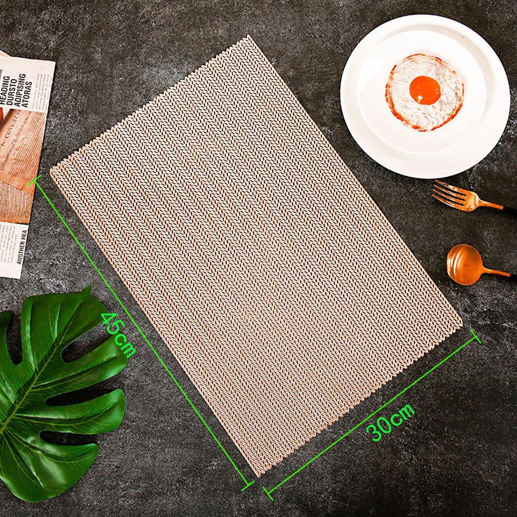 Pastorální kulatá podložka pod sklenici s motivem pšeničného klasu: Žáruvzdorná, proti opaření PVC stolní podložka pro restaurace a hotely.