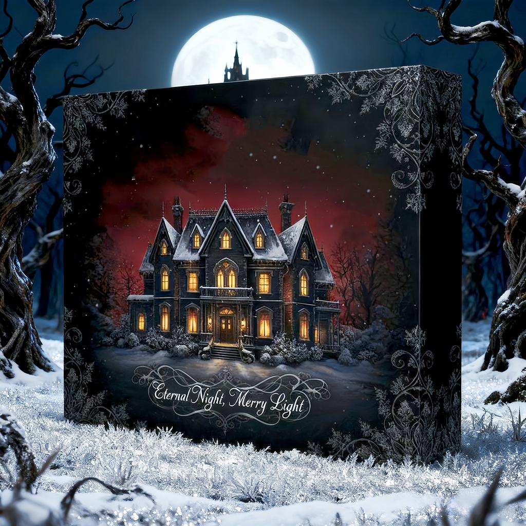 2D Ebene+Flugzeug Box +24 Stück Tagebuch des Blutclans Kalender Countdown Box Weihnachts-Adventskalender