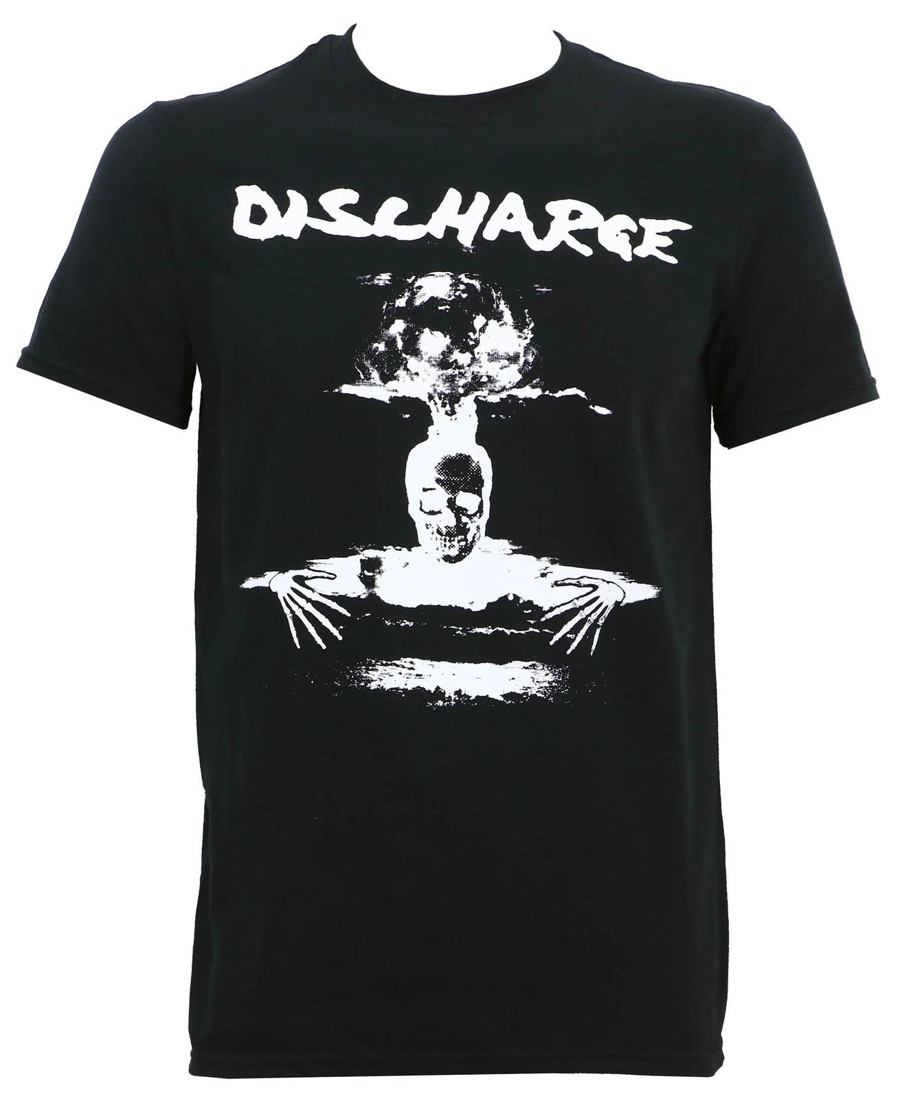 

Authentic DISCHARGE Band Death Cloud Slim Fit T-Shirt S NEW M