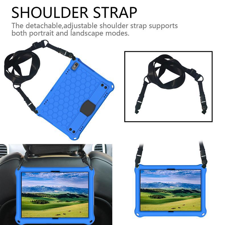Suitable for Lenovo X306 tablet protective case, M10plus, X606 protective cover, K10 full cover, anti-drop case with shoulder strap