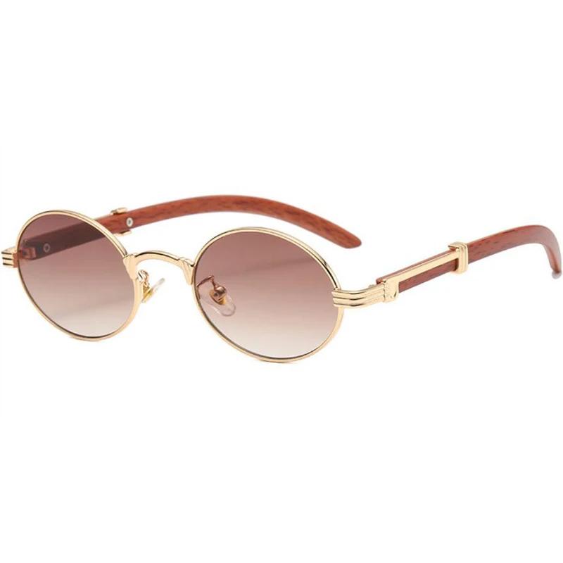 

Oval Steampunk Small Sunglasses for Women Men Brand Designer Metal Gradient Blue Punk Sun Eyeglasses Feminino Oculos De Sol