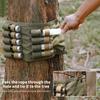 Seasoning Bottles Holder with Bottles Large Capacity Seasoning Bottles Bag Picnic Seasoning Storage Pouch for Outdoor Hiking BBQ