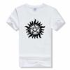 Supernatural Demon Trap T Shirt Cotton Print T Shirt Devils Trap Halloween Crowley Castile Angels Demon Tee