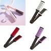 V Shaped Styling Comb With Abs Material For Women Hair Styling And Volume Boosting