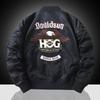 Baseball Uniform Casual Tactical Jackets Flight Embroidered Heavy Industry Flight Jacket Men's Workwear Spring Autumn Pilot Coat