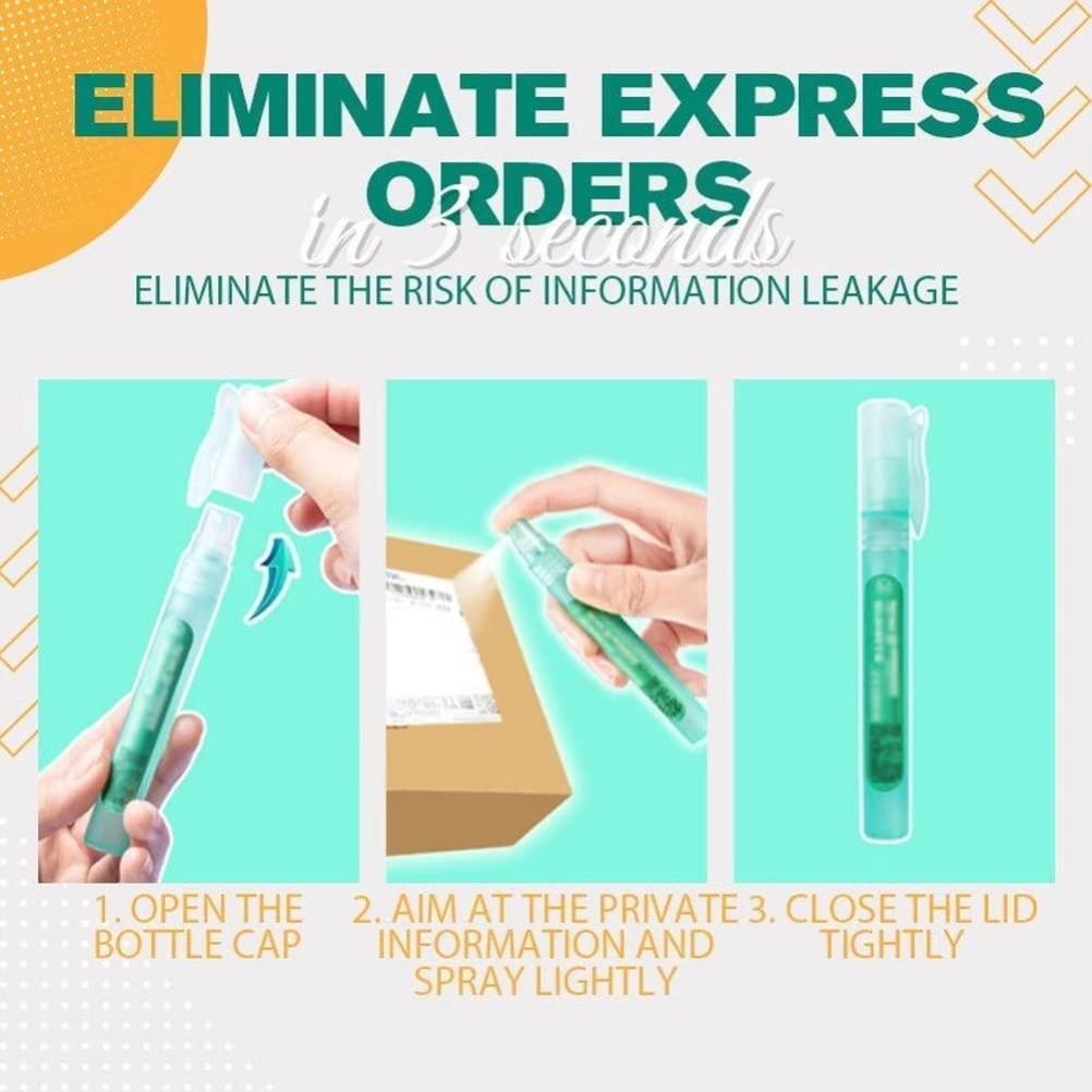 Thermal Sensitive Paper Correction Spray Portable Information Coverage Fluid Express Parcel Smear Coverer