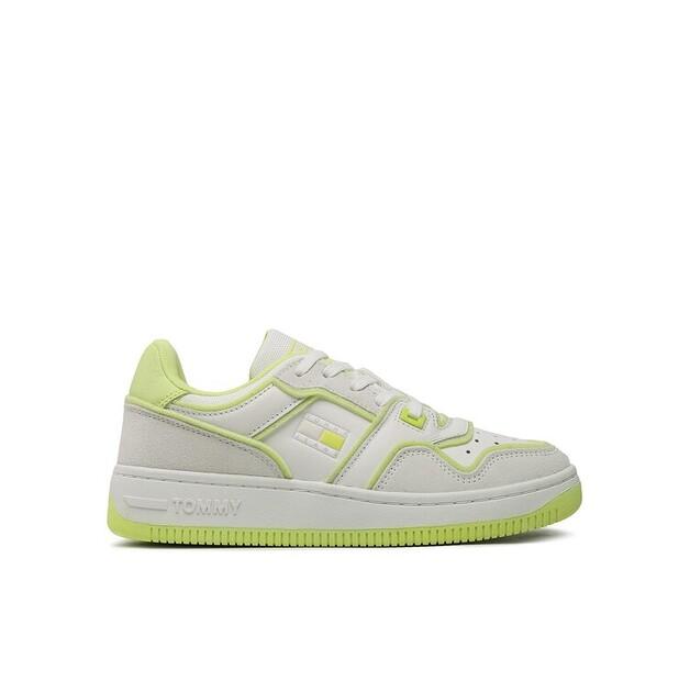 

Кроссовки Tommy Jeans Decon Basket Low Cut EN0EN02084 белый EU 40