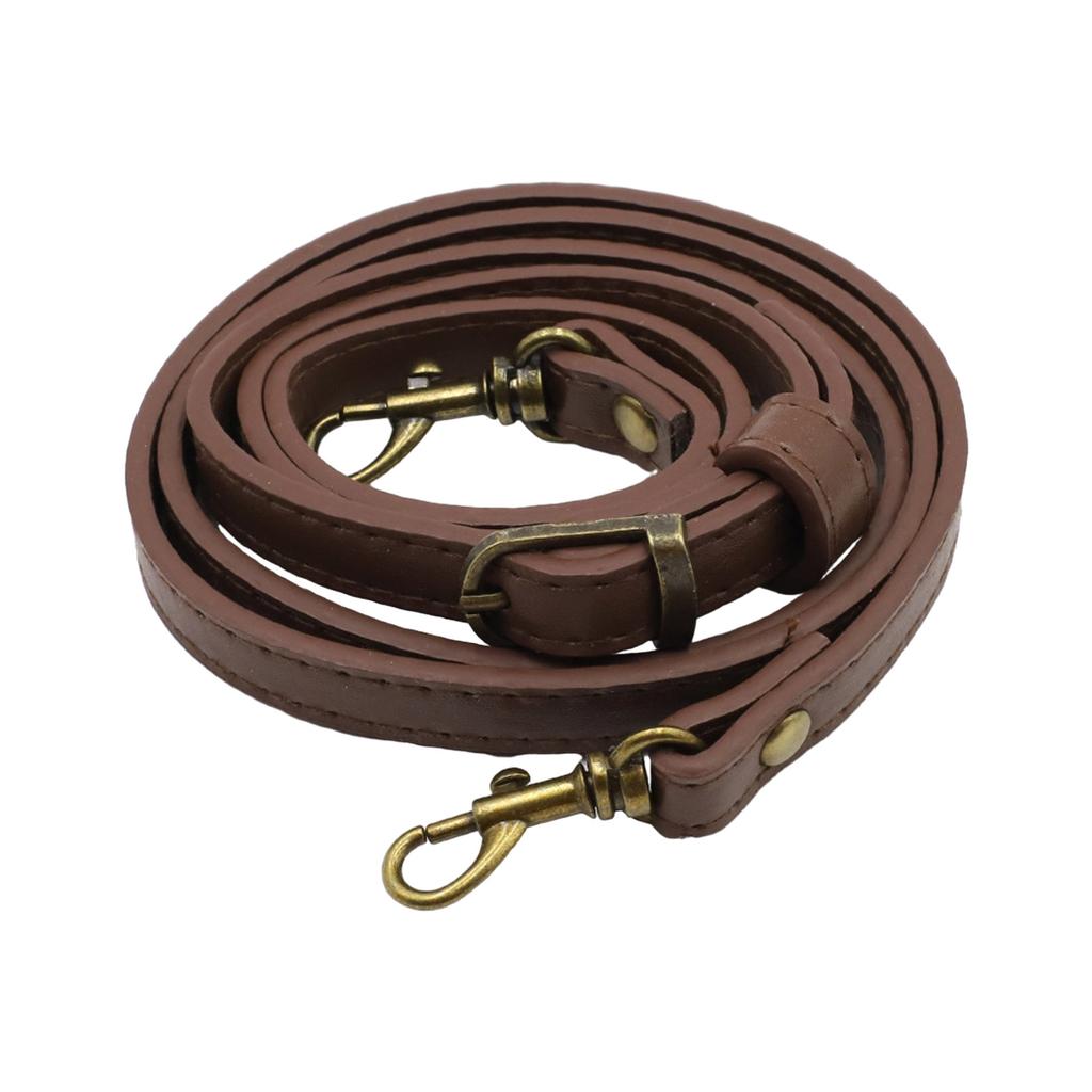 Axelremsrem 105-120cm Crossbody-väska PU-bälte Ersättning DIY Damplånbok Handgjorda Väskaccessoarer för Kvinnor Flicka