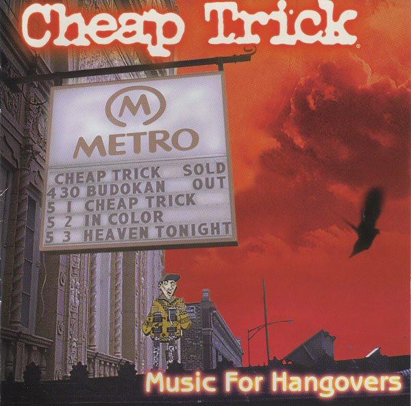 

CD CHEAP TRICK - Music for Hangovers CTU20001 Cheap Trick Unl 1999 US Rock Used