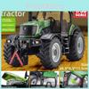 Simulation Alloy Farm Harvester Tractor Model Toy With Sound And Light Functions