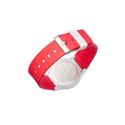 Citizen Q&Q Analog Disney TSUMTSUM Watch, 10 ATM Water Resistant, Urethane Strap, V06A-504VK, Girls' Red