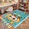 Labubu Print Rug, Washable Floor Carpet, For Entryway Dorm Laundry Room Office Study, Home Decor Birthday Christmas Gift