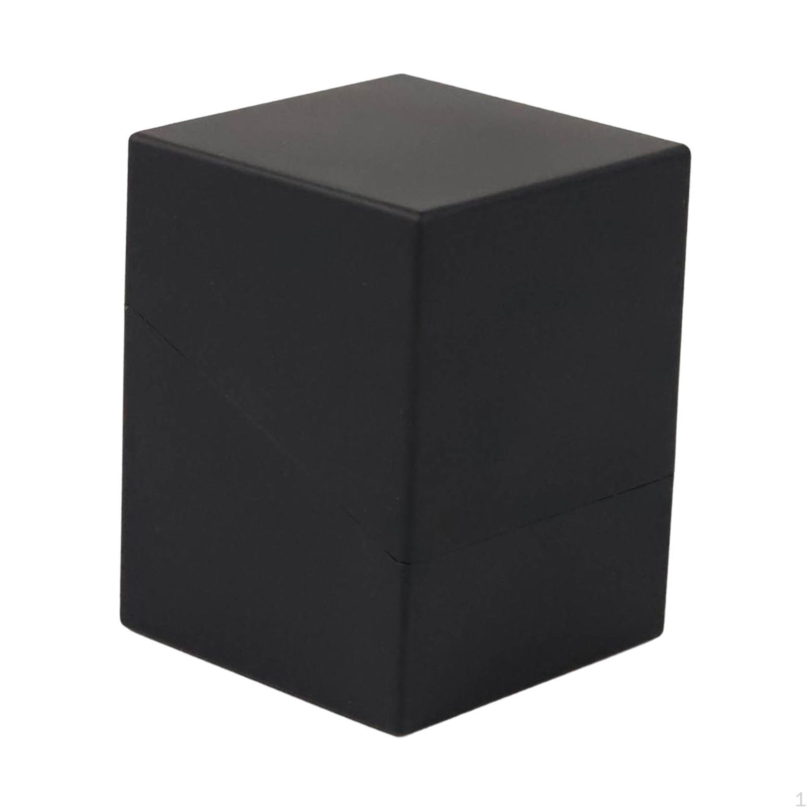 

Коробка для коллекционных карточек премиум-качества, прочный стандартный футляр для переноски для детей, коллекционный чёрный