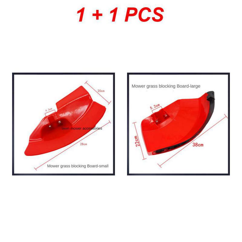 Universal Brush Cutter Shield Lawn Mower Guard Lightweight Plastic Grass Trimmer Blade Protector Cover For 38Mm/28Mm