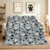 Nightmare Fabric Flannel Blanket Throw Blanket Soft Warm Sofa Bed Camping Home Decor Unique Christmas Gift C9211554