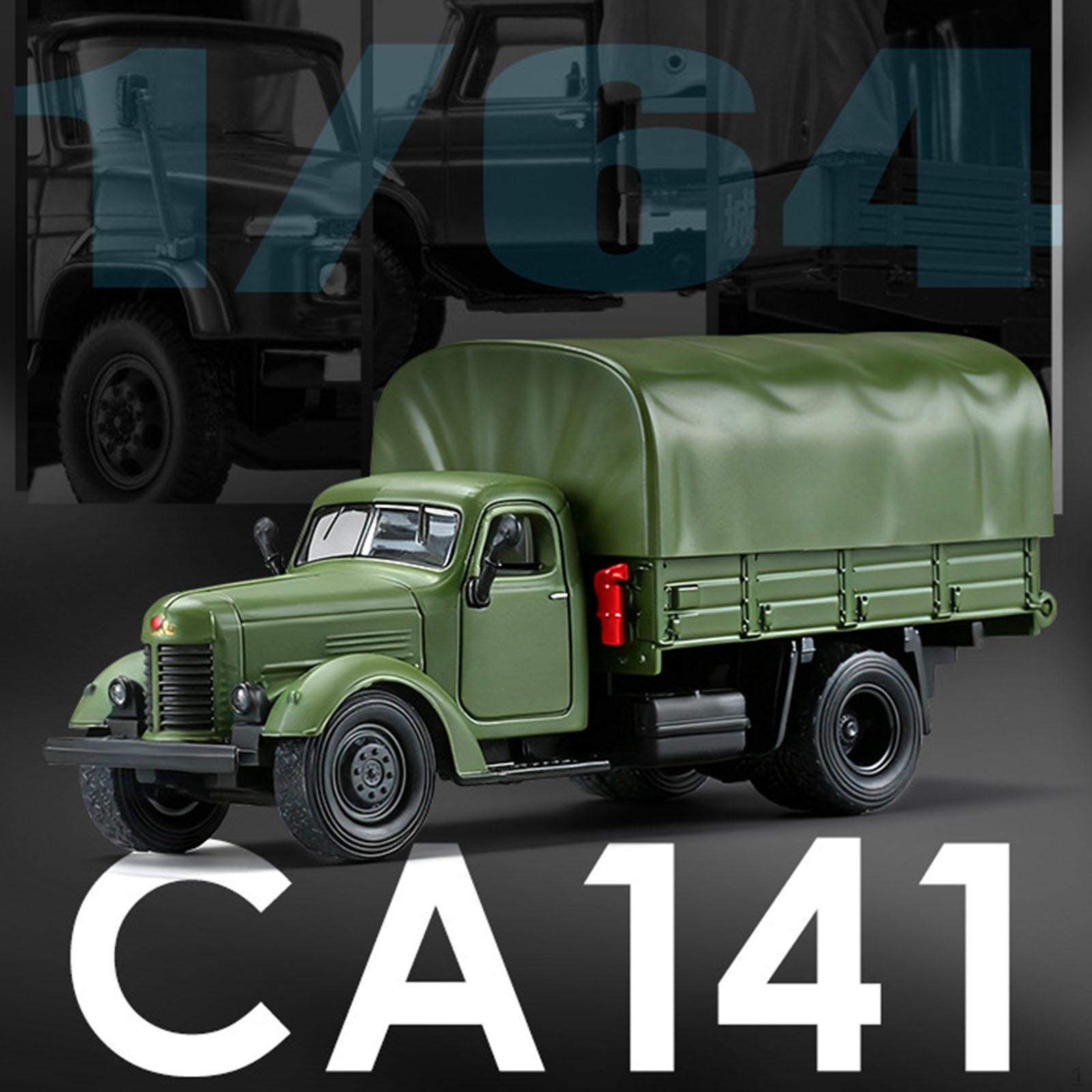 1:64 Transport Truck Miniature Alloy Vehicle Toy Diecast Model for Dioramas Layout DIY