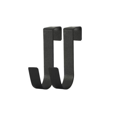 2Pcs Multi-Purpose S-Hooks Kitchen Cabinet Door Back Hook Hanging Rack Clothes Hat Towel Hanger Storage Hook Home Accessories