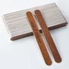 50 Ultra-Thin Nail Wood Sticks: Fine Grit 180/240 Polishing Files for Natural Nail Shaping