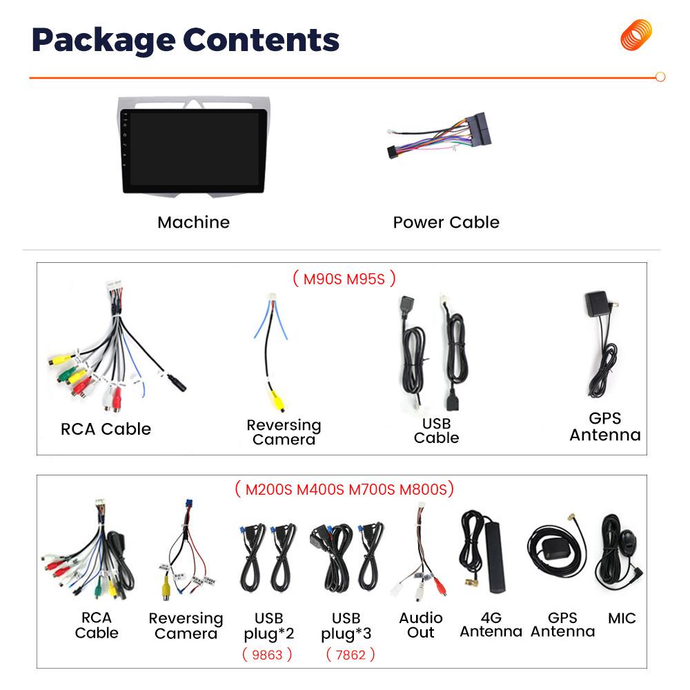 Navifly 9'' Wireless Carplay Auto Intelligent Systems Android Car Radio Multimedia Player GPS For Kia Morning Picanto 2007-2011