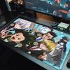 Hunter x Hunter Color Mouse Pad Large Gaming Table Cushion Non-slip Laptop Tablet Big Mousepad XXL Mat Mini PC Playmat With Lock edge