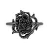 Trend Rose Ring Female, Dark Goth Style Flower Thorn Ring, Sweet And Cool Personality Internet Celebrity Style